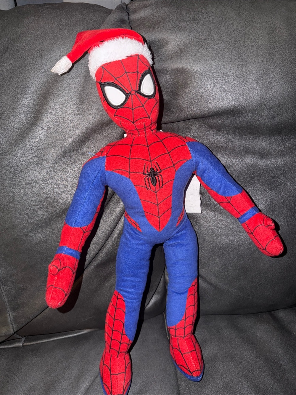 Marvel avenger Red & Blue Spider Hero Kids Costume Plush Doll